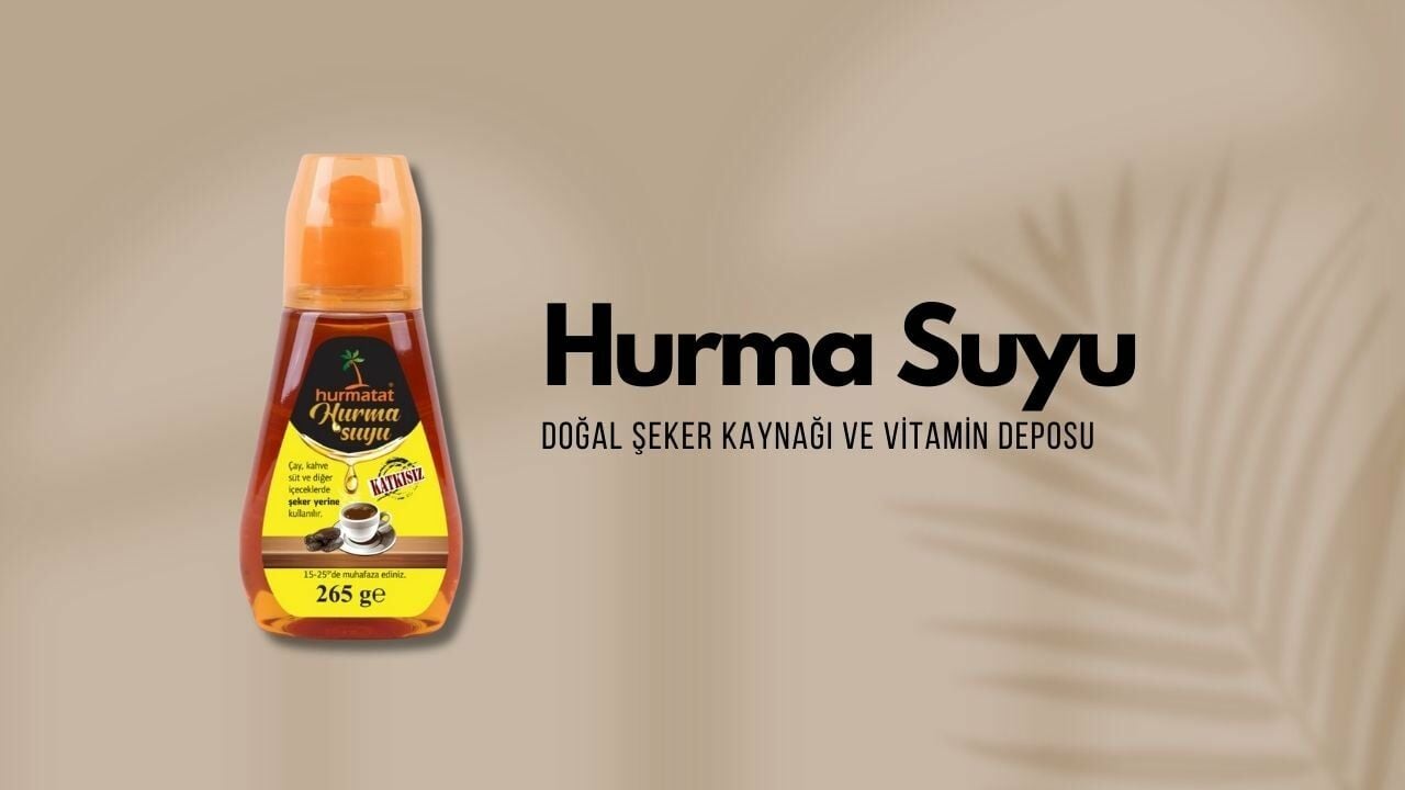 Hurma Suyu: Doğal Şeker Kaynağı ve Vitamin Deposu