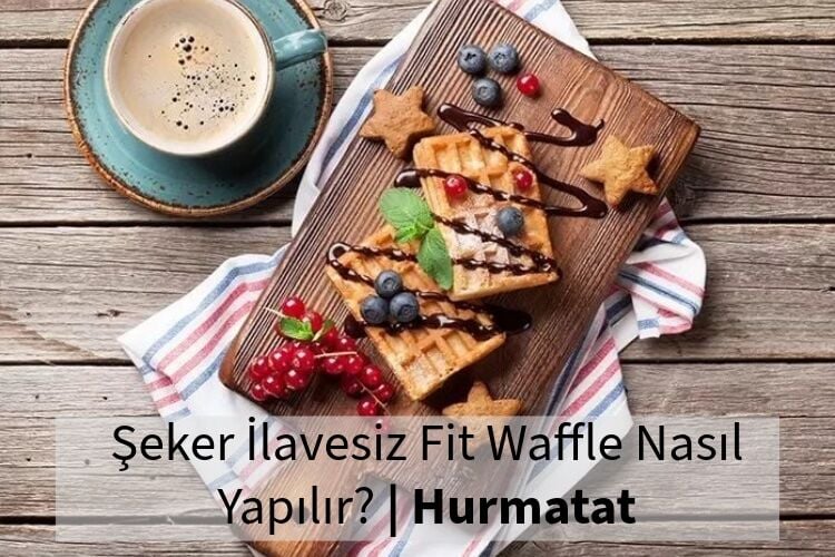 Hurma ile Tatlandırılmış Waffle Tarifi