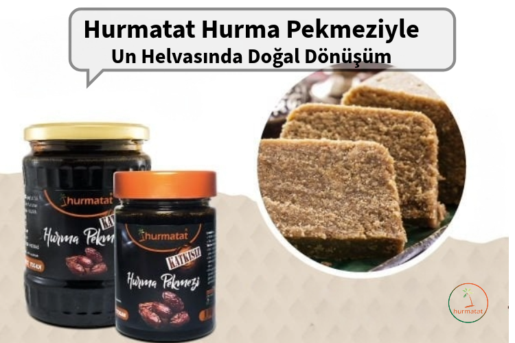 Katkısız Hurma Pekmezli Helva Tarifi