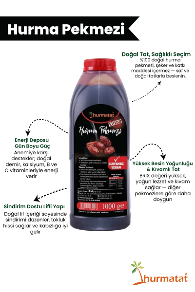 Hurmatat Hurma Pekmezi 1 Kg