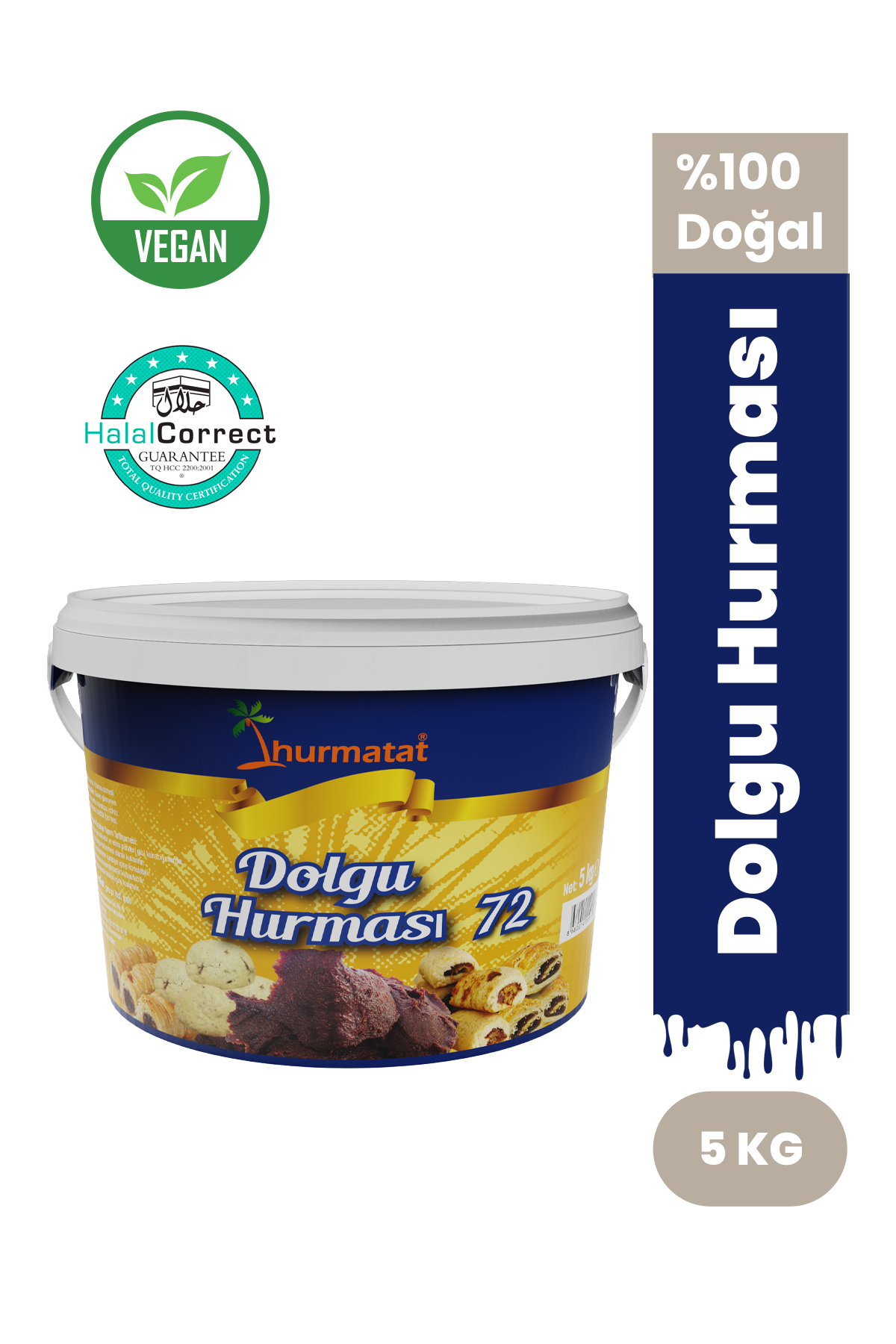 Hurmatat Dolgu Hurması 72°Bx 5 Kg