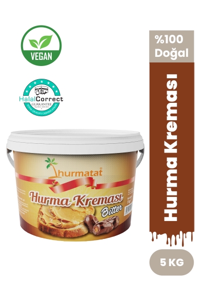 Hurmatat Bitter Çikolatalı Hurma Kreması 5 Kg