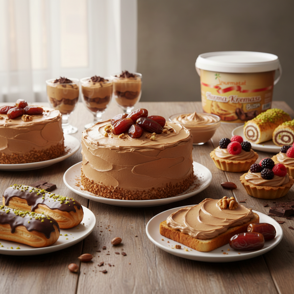 Hurmatat Bitter Çikolatalı Hurma Kreması 5 Kg