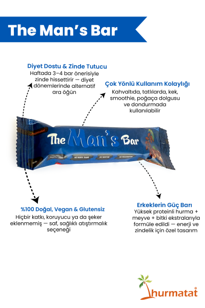Hurmatat The Man's Hurma Meyveli Bar 20 Adet