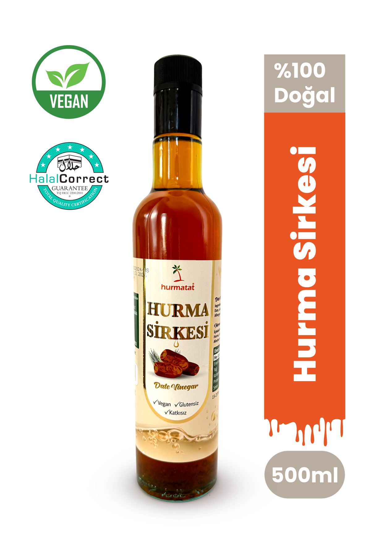 Hurmatat Hurma Sirkesi 500 ml