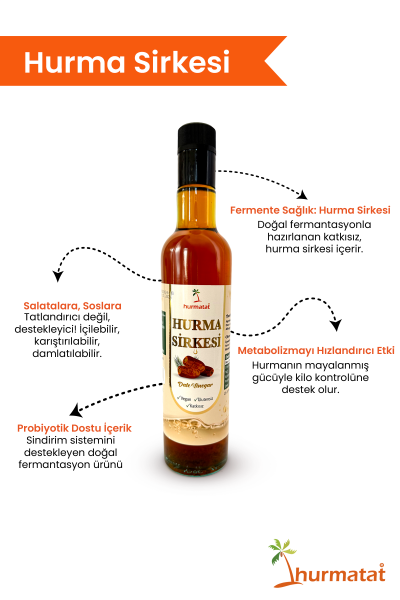 Hurmatat Hurma Sirkesi 500 Ml
