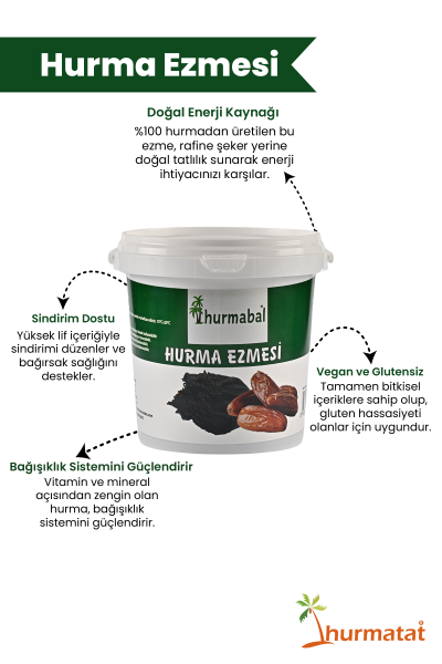 Hurmabal Hurma Ezmesi 1 Kg