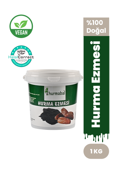 Hurmabal Hurma Ezmesi 1 Kg | Katkısız, Tatlılığı Hurmadan