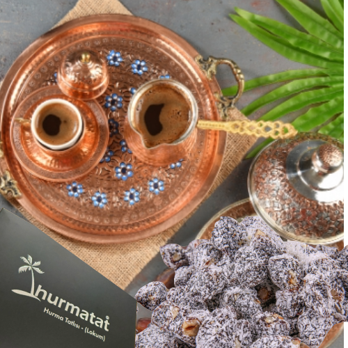 Hurmatat Turkish Delight with Date Paste 350Gr