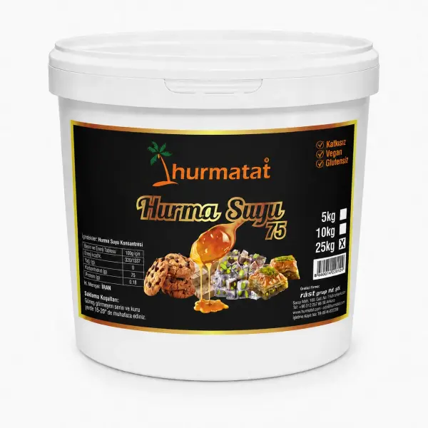 Hurmatat Hurma Suyu 75 Brix 25 kg