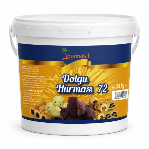 Hurmatat Hurma Dolgusu 72 Brix 25 kg