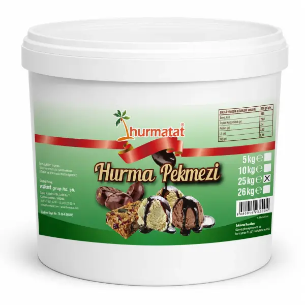 Hurmatat Hurma Pekmezi 25 kg